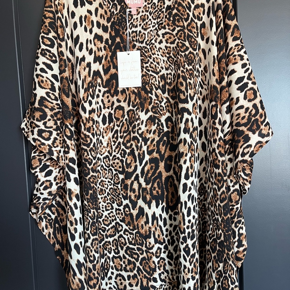 Show Me Your Mumu Peta Tunic Tiramisu Cheetah 🐆 - Picture 4 of 6